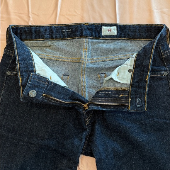 Adriano Goldschmied Men’s Blue Jeans Modern Slim 32R - Picture 4 of 11